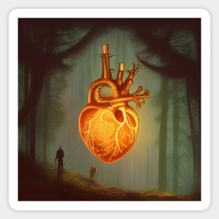 The Heart of the Forest Sticker